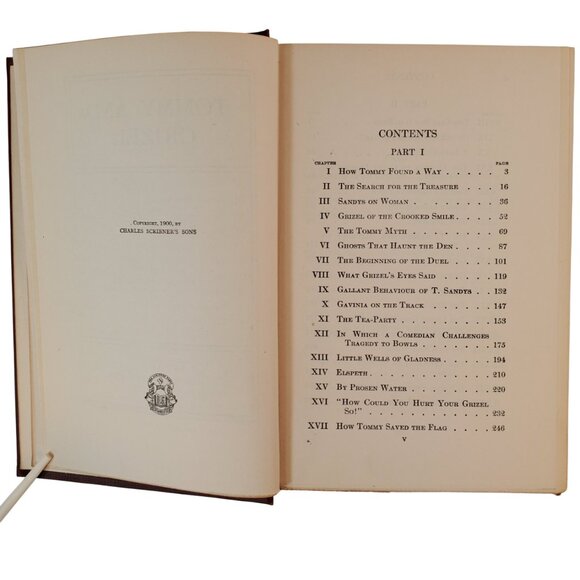 Vintage Book "Tommy and Grizel" By J. M. Barrie. Charles Scribner's Sons. 1913 - Picture 3 of 10